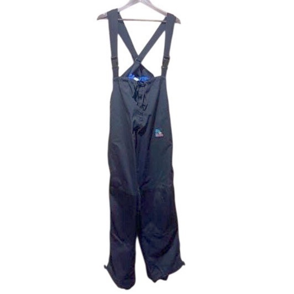 Vintage Mountain Tropic Black Ski Snow Bib Overalls XLarge USA Made Outdoor Gear